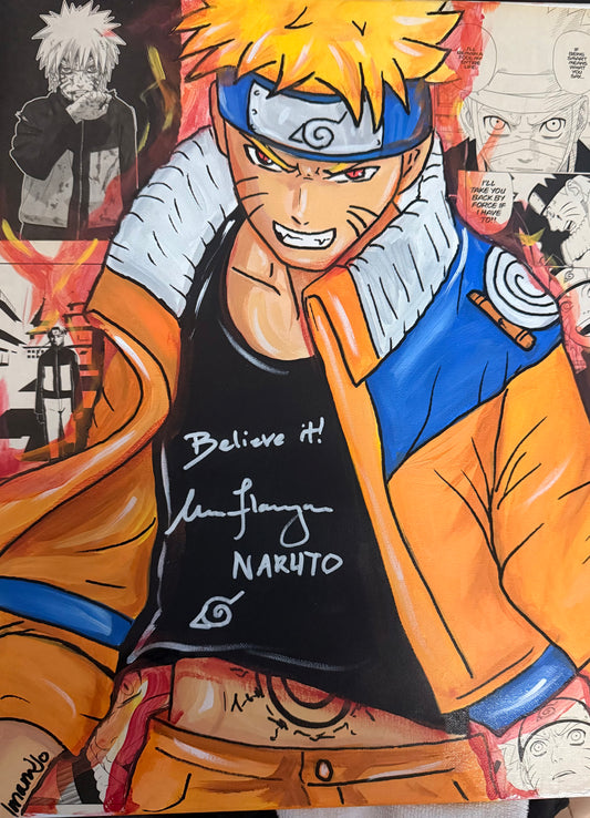 Signed Naruto!