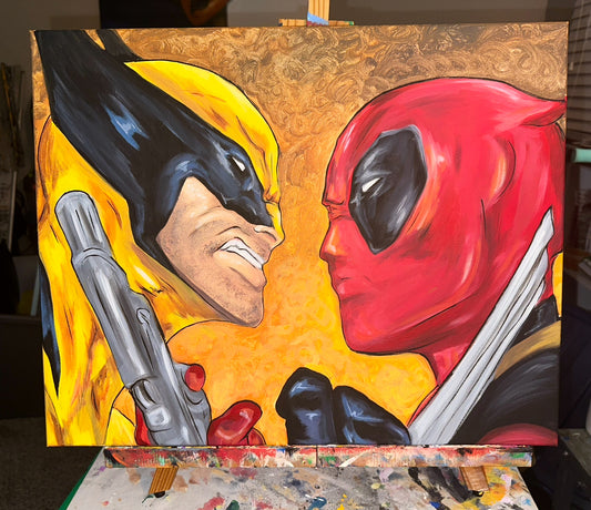 Deadpool vs Wolverine