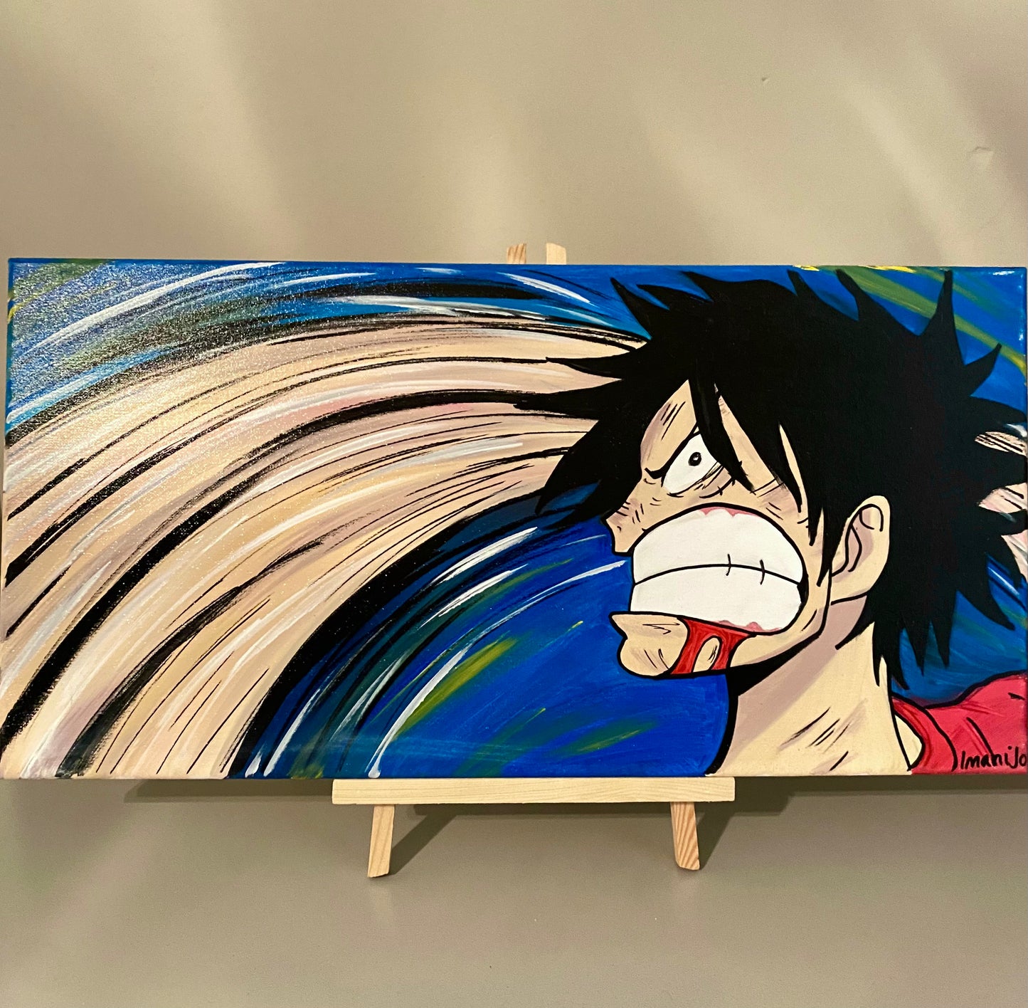 Luffy Painting