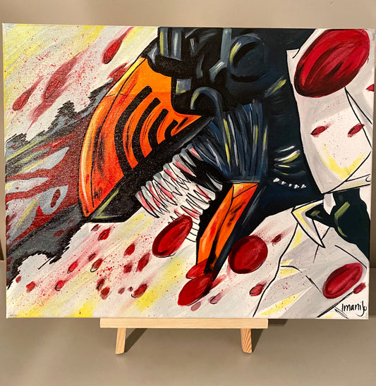 Chainsaw Man Painting